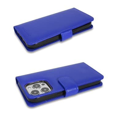iPhone 13 PRO lommebokdeksel case (blå)