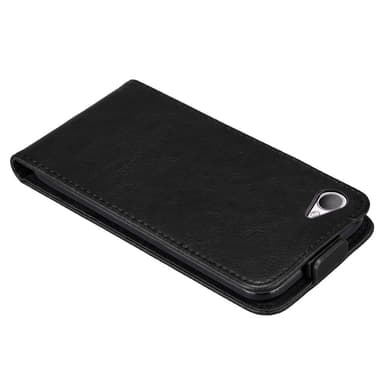 HTC Desire 12 deksel flip cover (svart)