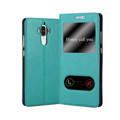 Huawei MATE 9 lommebokdeksel cover (turkis)