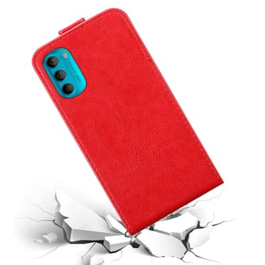 Motorola MOTO G71 5G deksel flip cover (rød)