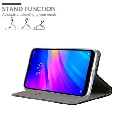 Xiaomi RedMi 7 lommebokdeksel etui (grå)