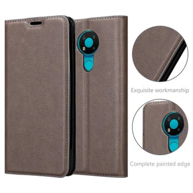 Nokia 3.4 lommebokdeksel case (brun)