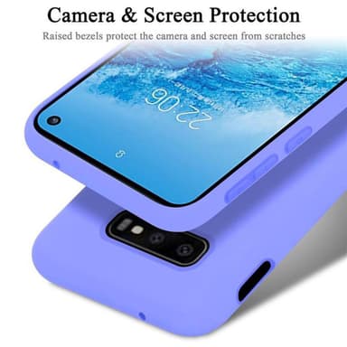 Samsung Galaxy S10e silikondeksel case (lilla)