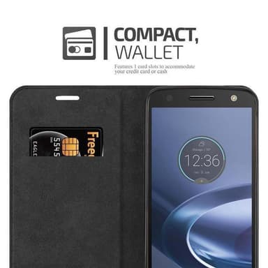 Motorola MOTO Z FORCE lommebokdeksel case (rød)