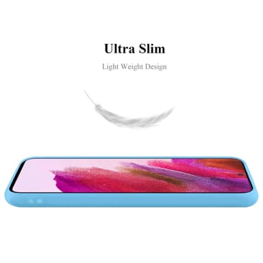 Deksel Samsung Galaxy S22 PLUS Silikon cover (blå)