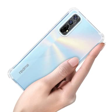 Realme 7 4G deksel ultra slim (Genomskinlig)