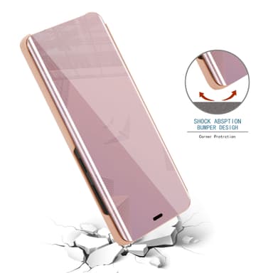 Samsung Galaxy S8 PLUS lommebokdeksel etui (rosa)