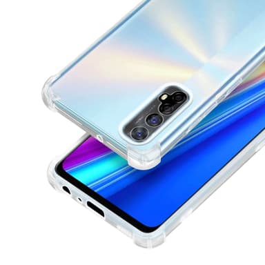 Realme 7 4G deksel ultra slim (Genomskinlig)
