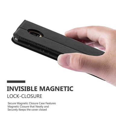 Motorola MOTO Z2 lommebokdeksel case (svart)