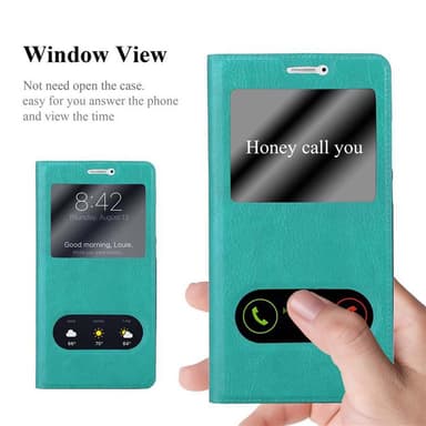 Huawei MATE 9 lommebokdeksel cover (turkis)