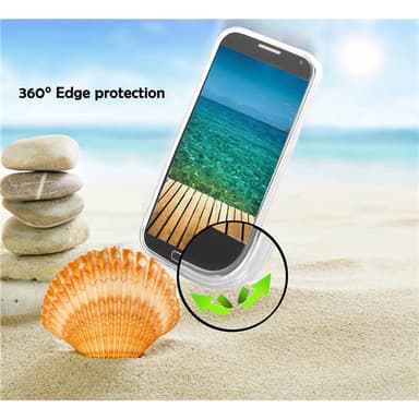 LG L50 silikondeksel case (gjennomsiktig)