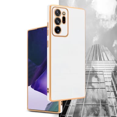 Samsung Galaxy NOTE 20 ULTRA silikondeksel case (hvit)