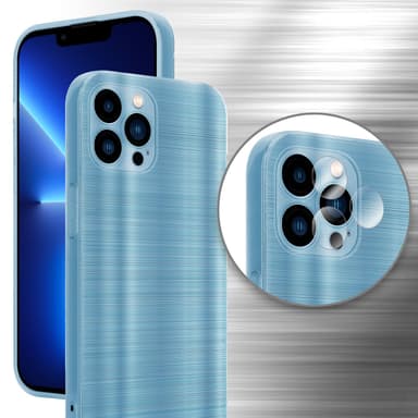 iPhone 13 PRO MAX Silikondeksel Beskyttelse (turkis)