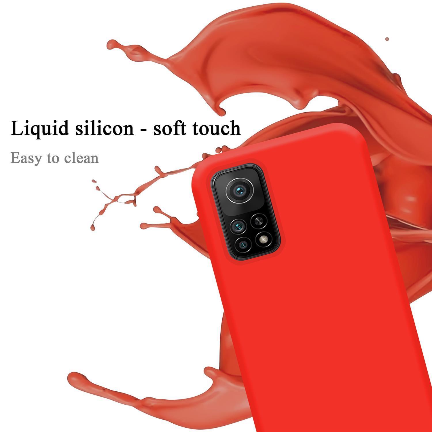 Xiaomi Mi 10T / Mi 10T PRO silikondeksel case (rød)