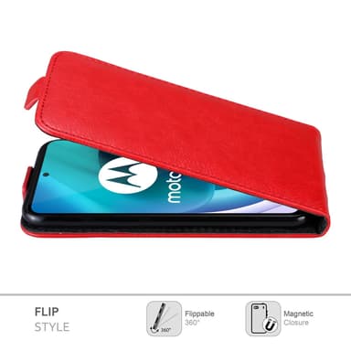 Motorola MOTO G71 5G deksel flip cover (rød)