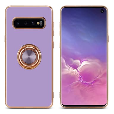 Samsung Galaxy S10 4G silikondeksel case (lilla)