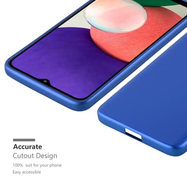 Deksel Samsung Galaxy A22 5G Case Cover (blå)
