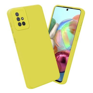 Samsung Galaxy A71 4G Deksel case (gul)
