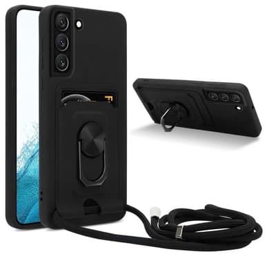 Samsung Galaxy S22 PLUS Deksel case (Svart)