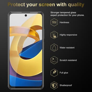 Xiaomi POCO M4 PRO 5G Skjermbeskytter Skärmskydd