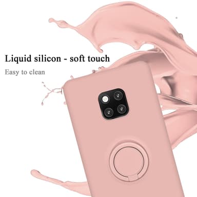 Deksel Huawei MATE 20 PRO Ring Case (rosa)