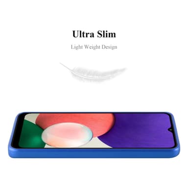 Deksel Samsung Galaxy A22 5G Case Cover (blå)
