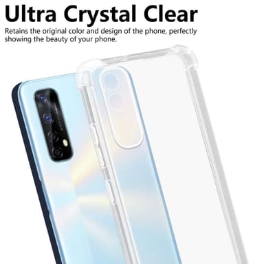 Realme 7 4G deksel ultra slim (Genomskinlig)