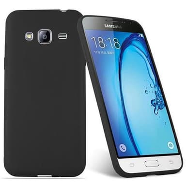 Deksel Samsung Galaxy J3 2015 Silikon cover (svart)