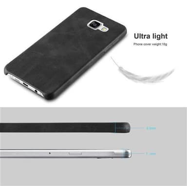 Samsung Galaxy A3 2015 Hardt Deksel Cover (svart)