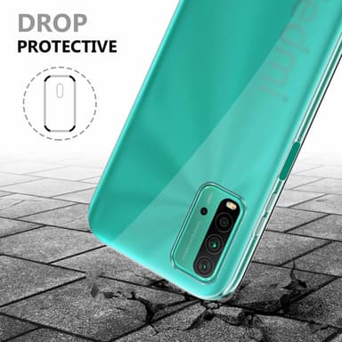 Xiaomi RedMi 9T Deksel 360 Case Cover (gjennomsiktig)