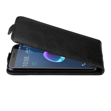 HTC Desire 12 deksel flip cover (svart)