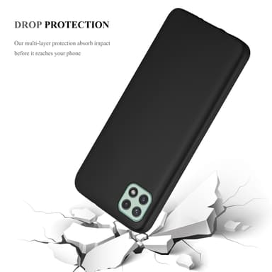 Deksel Samsung Galaxy A22 5G Case Cover (svart)