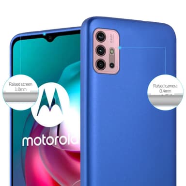Deksel Motorola MOTO G10 / G30 Case Cover (blå)