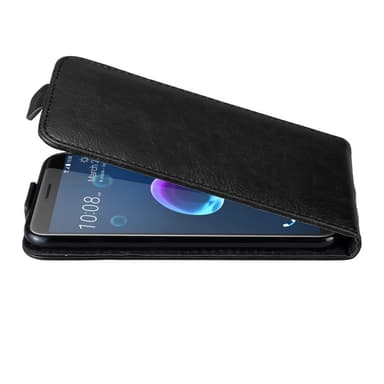 HTC Desire 12 deksel flip cover (svart)