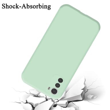 Motorola MOTO E32 4G / E32S silikondeksel case (grønn)