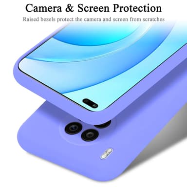 Honor 50 LITE silikondeksel case (lilla)