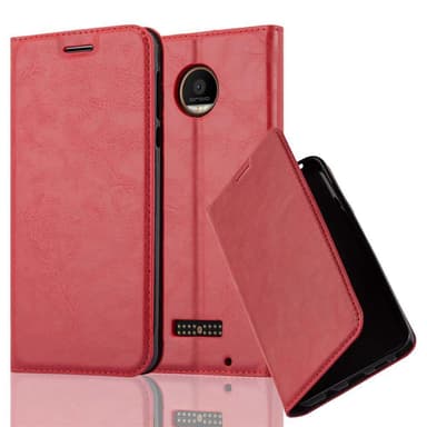 Motorola MOTO Z FORCE lommebokdeksel case (rød)