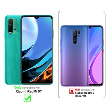 Xiaomi RedMi 9T Deksel 360 Case Cover (gjennomsiktig)