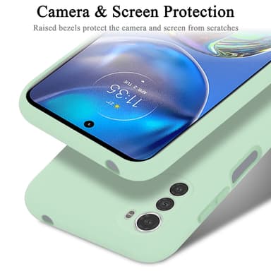 Motorola MOTO E32 4G / E32S silikondeksel case (grønn)
