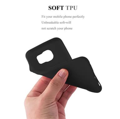 Deksel Samsung Galaxy S6 case (svart)