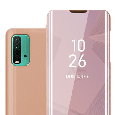 Xiaomi RedMi 9T / POCO M3 lommebokdeksel etui (rosa)