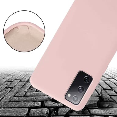 Deksel Samsung Galaxy S20 FE med Halskjede (rosa)