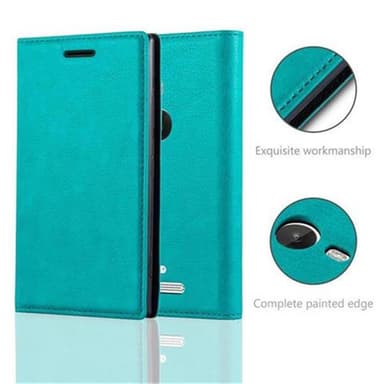 Nokia Lumia 925 lommebokdeksel case (turkis)