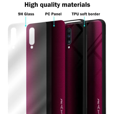 Samsung Galaxy A70 / A70s Deksel Case Cover (rosa)