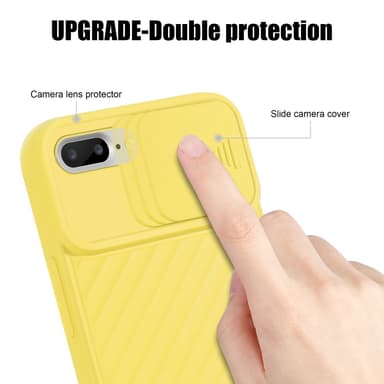 iPhone 7 PLUS / 7S PLUS / 8 PLUS silikondeksel case