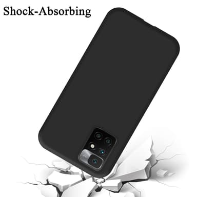 Xiaomi RedMi 10 silikondeksel case (svart)