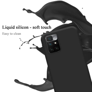 Xiaomi RedMi 10 silikondeksel case (svart)