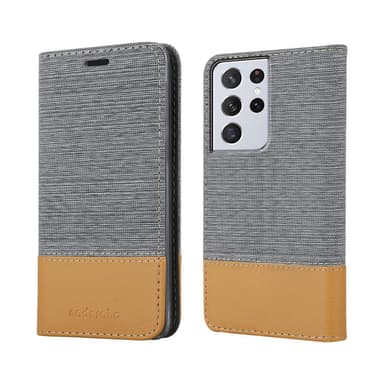 Samsung Galaxy S21 ULTRA lommebokdeksel etui (grå)