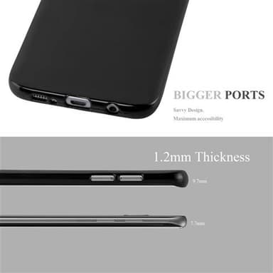 Samsung Galaxy S7 EDGE Deksel Case Cover (svart)