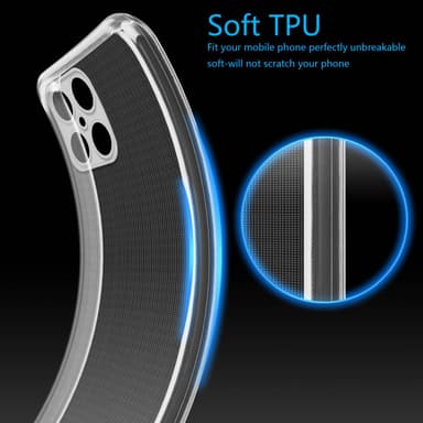 Honor X8 deksel ultra slim (gjennomsiktig)